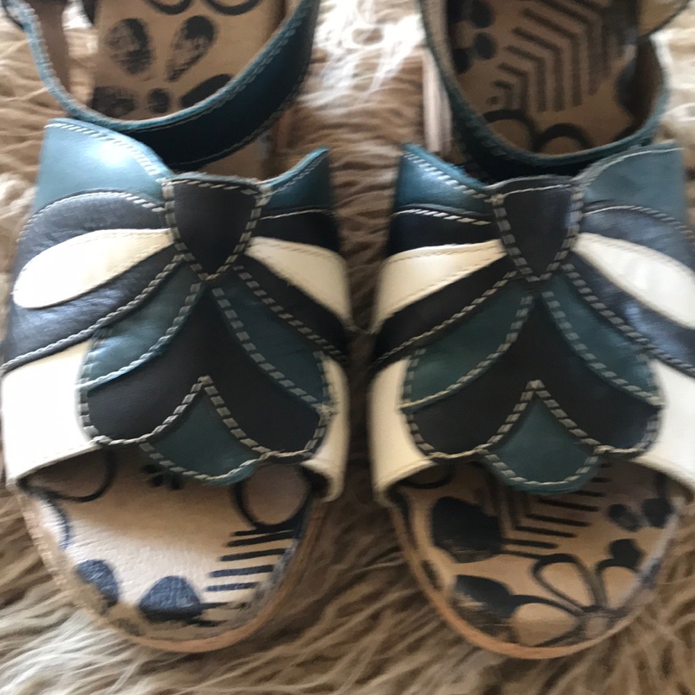 Fly London cork retro sandals. 39 - Picture 8 of 8